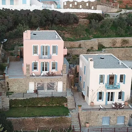 Сasa de vacaciones Grand Blue Terrace - Island House By Hostandros Batsi