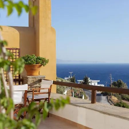 Сasa de vacaciones Grand Blue Terrace - Island House By Hostandros Batsi