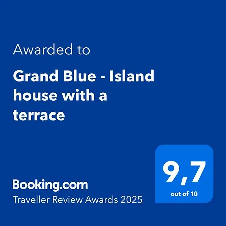 Grand Blue Terrace - Island House By Hostandros Dom wakacyjny Batsi